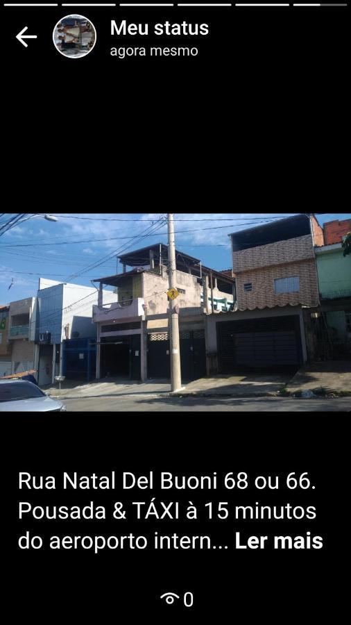 Hostel Familia Quartos Privado Proximo Aeroporto Int Guarulhos Sp Taxi 24 Hrs Екстериор снимка