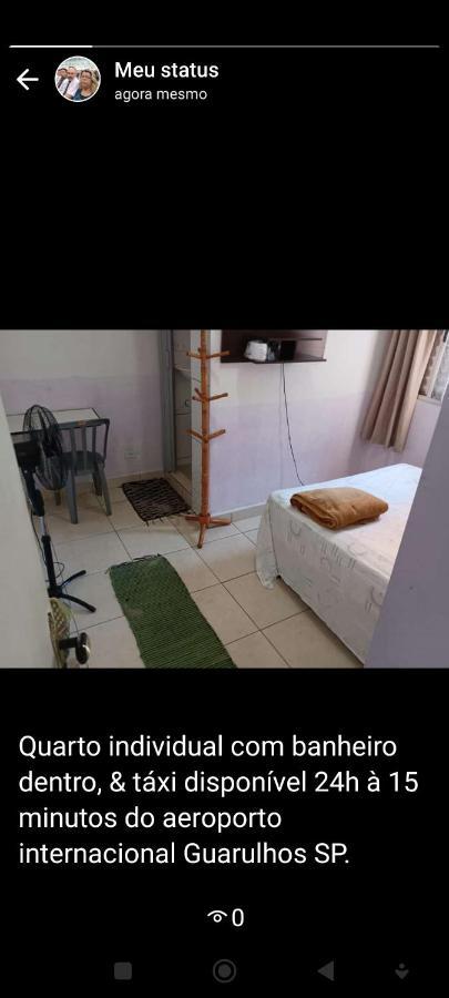 Hostel Familia Quartos Privado Proximo Aeroporto Int Guarulhos Sp Taxi 24 Hrs Екстериор снимка